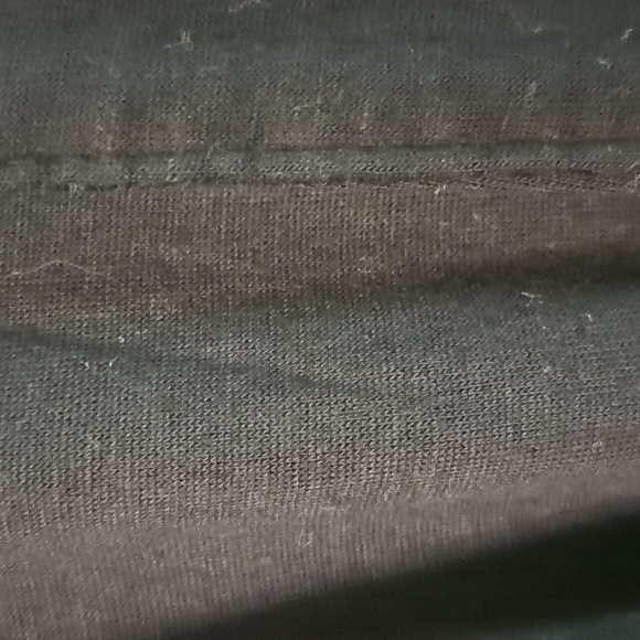 XL George wrap around robe w/belt, tie inside, long sleeve stretchy and comfy - Picture 5 of 5